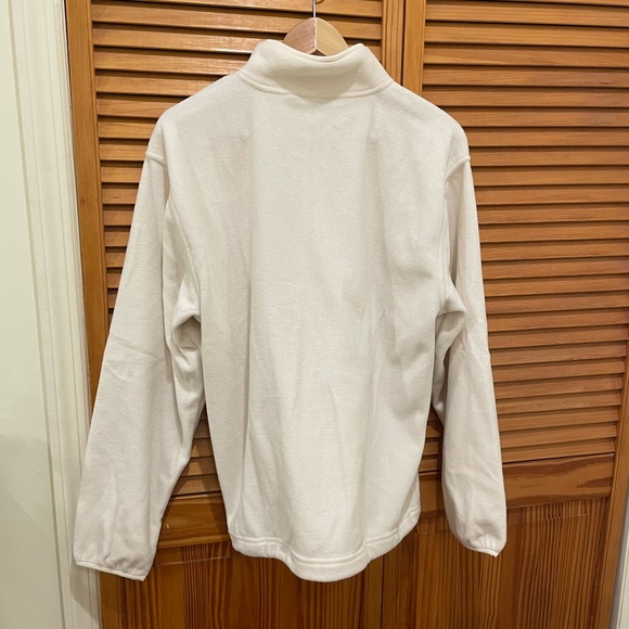 Aritzia TNA Sno Polar ¼ Zip Hip Sweater in Whisper White - Picture 3 of 4